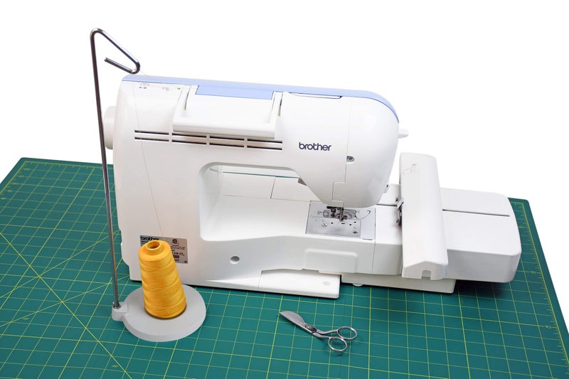 ThreadNanny Single Cone Spool Stand Alone Cast Iron Thread Stand Thread Holder Fits for Sewing Embroidery Serger Brand - Image 4